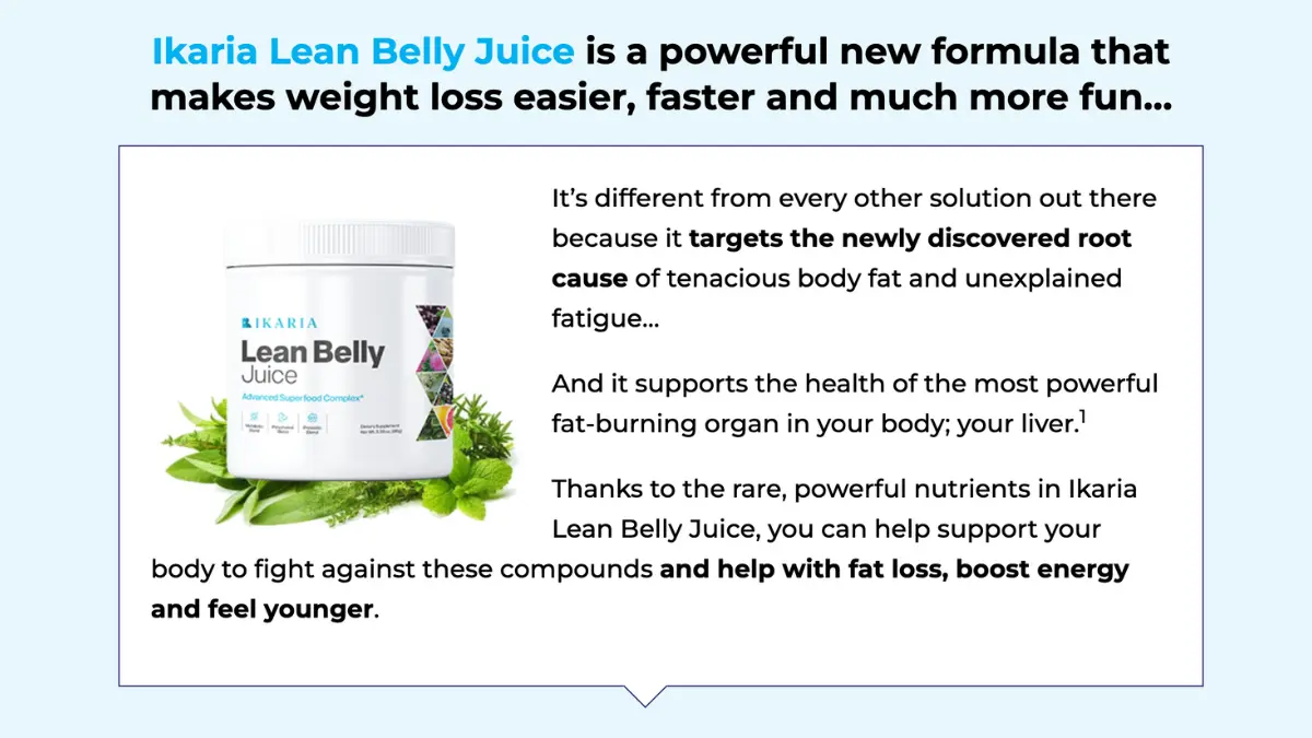 Ikaria Lean Belly Juice 27