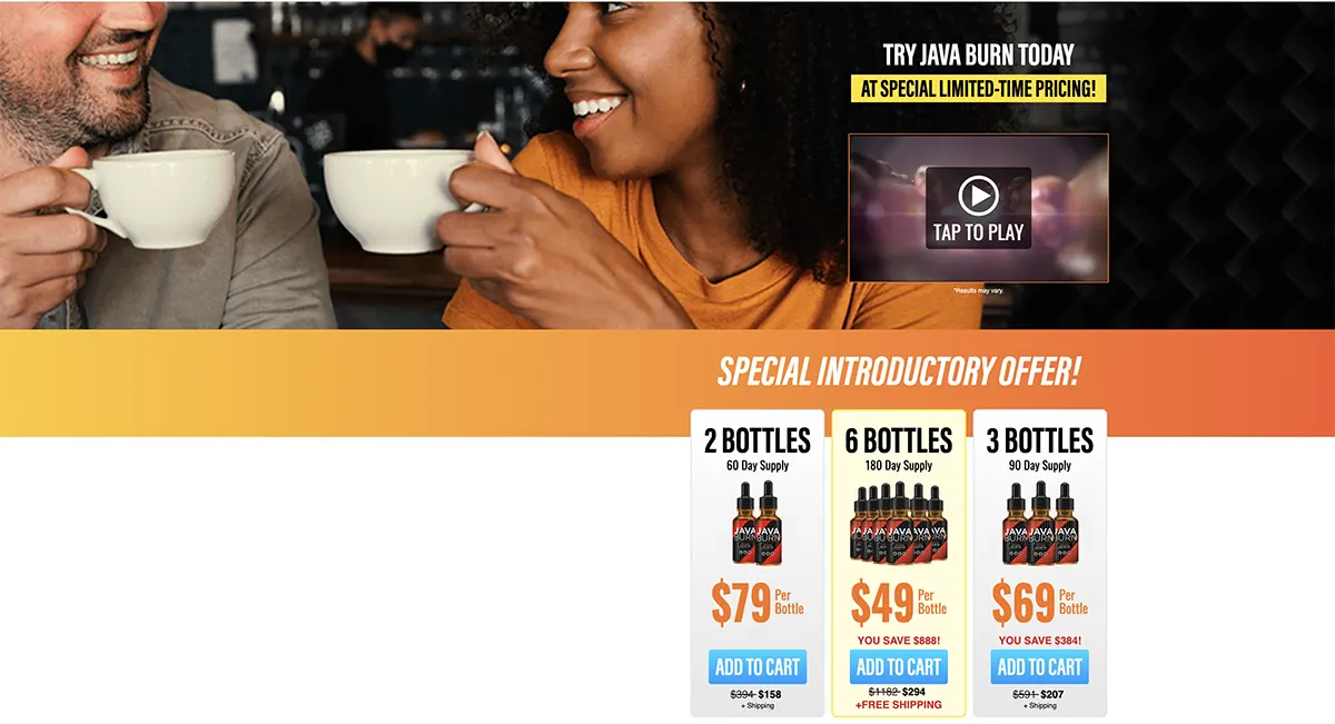 Java Burn – Morning Fat Burn Without Jitters