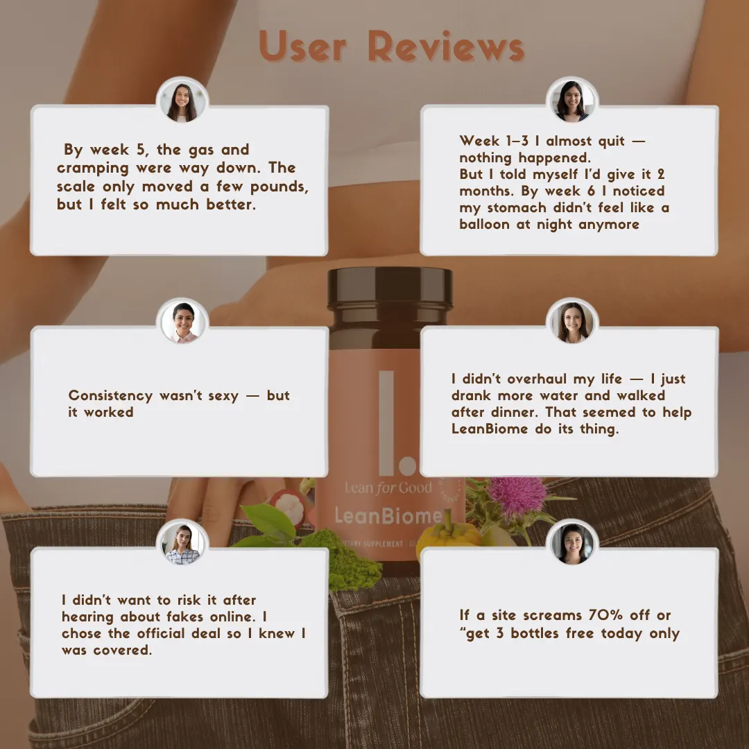 LeanBiome Before and After Stories Reviews